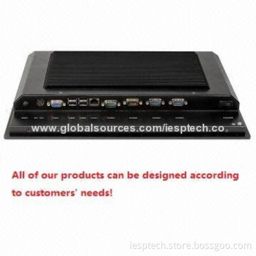 Rugged Panel PC, 17" LCD with Touchscreen, GM45/2GB/320GB, 4xCOM/4xUSB/2xGLAN, Fanless Design
